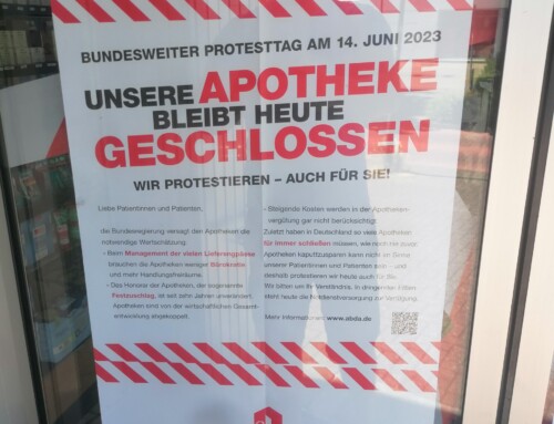 Apothekerstreik: AfD als einzige Ratsfraktion vor Ort